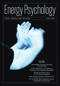 Energy Psychology Journal, 3:1 Paperback ? May 31, 2011 - By Dawson Church