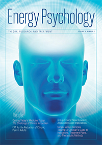 Energy Psychology Journal November 2014 cover image
